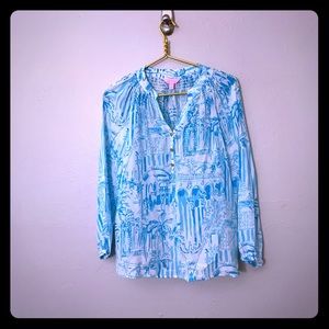 Lilly Pulitzer Elsa silk La Via Loca NWOT XS